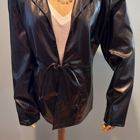 Black Rain Jacket - Picture 2 of 12